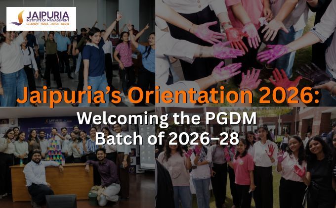 Jaipuria’s Orientation 2026: Welcoming the PGDM Batch of 2026–28