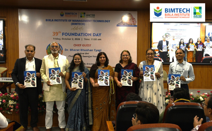 BIMTECH Celebrates 39th Foundation Day, Reaffirms Commitment to Excellence in Management Education, Research and Social Impact