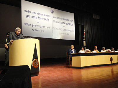 IIM calcutta Foundation day 2019