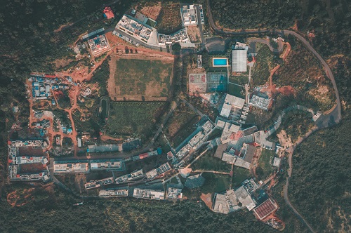 GIM Campus aerial view