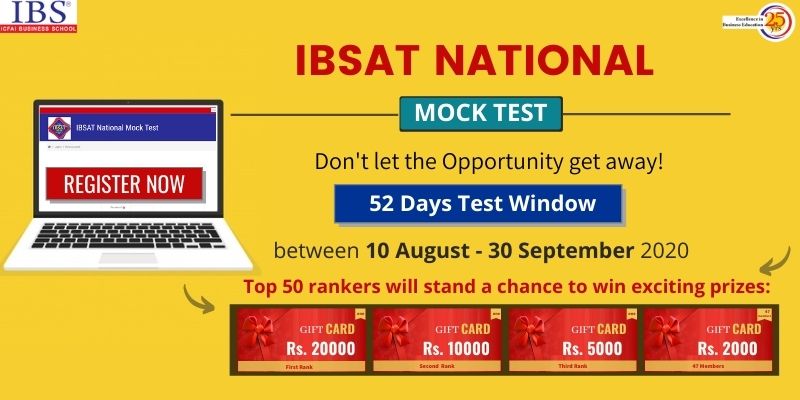 IBSAT 2020 Mock Test