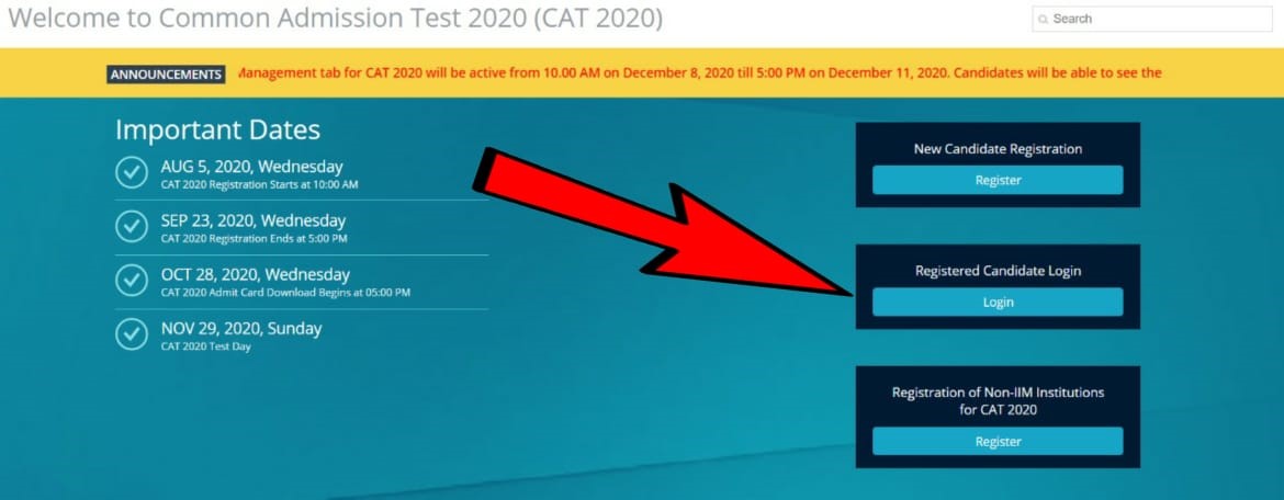 CAT 2020 answer Key