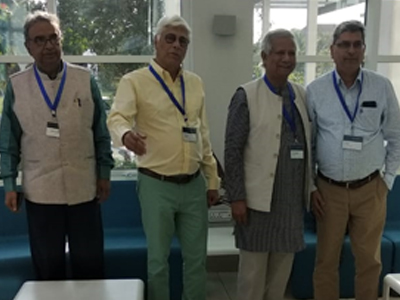 Prof N.N. Sharma attended a meeting