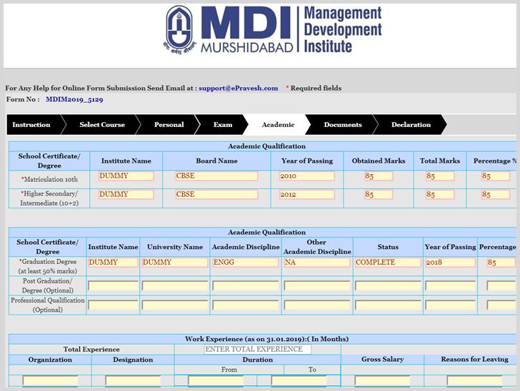 MDI Murshidabad Admission Process5